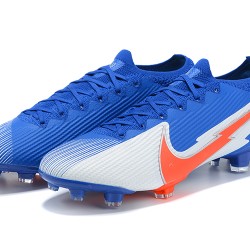 Nike Mercurial Vapor 13 Elite FG Silver Red Blue Soccer Cleats