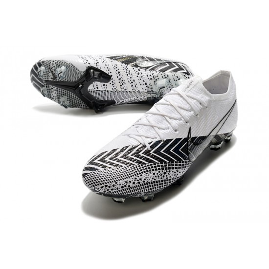 Sell Like Wild Fire Nike Mercurial Vapor 13 Elite FG White Black Soccer Cleats On Sale
