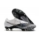 Nike Mercurial Vapor 13 Elite FG White Black Soccer Cleats