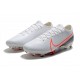 Nike Mercurial Vapor 13 Elite FG White Orange Black Soccer Cleats