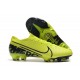 Nike Mercurial Vapor 13 Elite FG Yellow Green Black Soccer Cleats