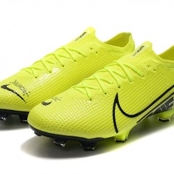 Nike Mercurial Vapor 13 Elite FG Yellow Green Black Soccer Cleats