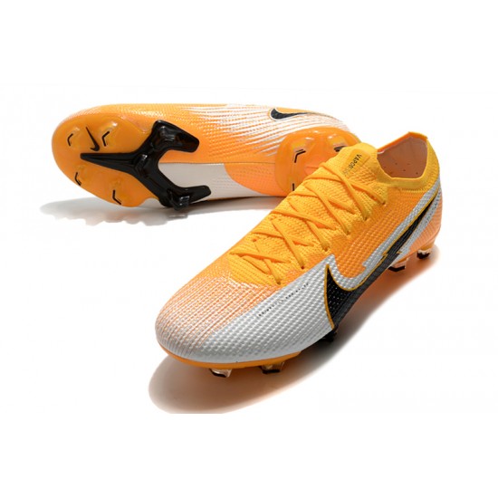 Top Quality Nike Mercurial Vapor 13 Elite Korea FG Orange Silver Black Soccer Cleats On Sale