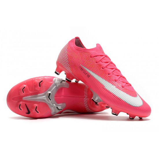 Explore Nike Mercurial Vapor 13 Elite Korea FG Peach Silver Soccer Cleats For Sale