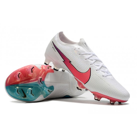 Shop the latest Nike Mercurial Vapor 13 Elite Korea FG White Red Ltblue Soccer Cleats Shop Online