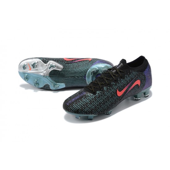 Top Quality Nike Mercurial Vapor 13 Elite SE FG Low Mens Peach Black Blue Soccer Cleats Shop