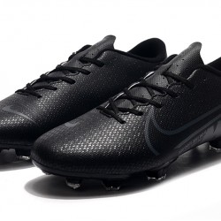 Nike Mercurial Vapor XIII PRO FG All Black Soccer Cleats