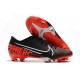 Nike Mercurial Vapor XIII PRO FG Black Red White Soccer Cleats