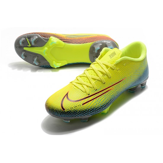 Nike Mercurial Vapor XIII PRO FG Black Yellow Soccer Cleats