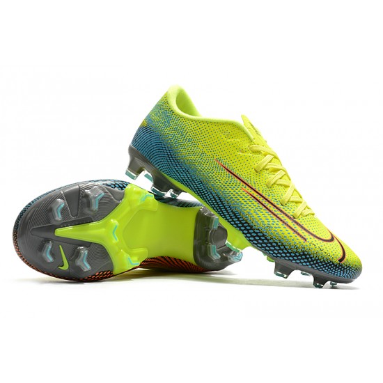 Sell Like Wild Fire Nike Mercurial Vapor XIII PRO FG Black Yellow Soccer Cleats Sale