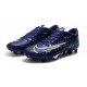 Nike Mercurial Vapor XIII PRO FG Deep Blue White Soccer Cleats