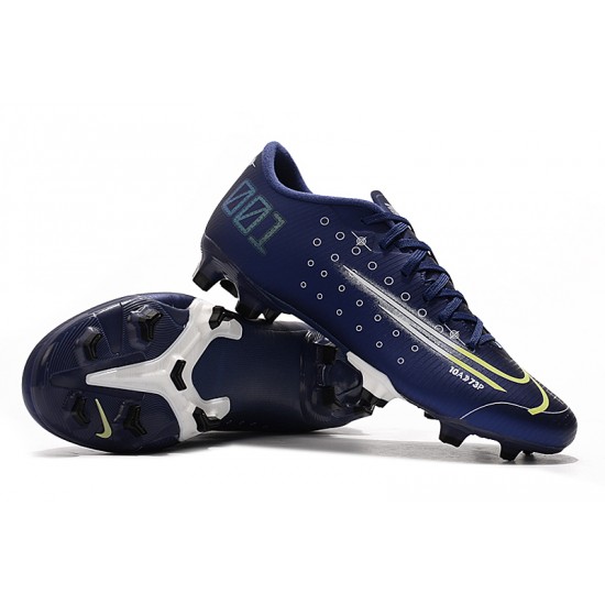 Nike Mercurial Vapor XIII PRO FG Deep Blue White Soccer Cleats