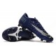 Nike Mercurial Vapor XIII PRO FG Deep Blue White Soccer Cleats