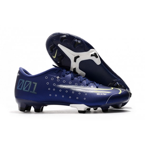 Nike Mercurial Vapor XIII PRO FG Deep Blue White Soccer Cleats