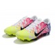 Nike Mercurial Vapor XIII PRO FG Green Black Pink White Soccer Cleats