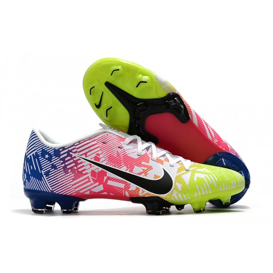 Explore Nike Mercurial Vapor XIII PRO FG Green Black Pink White Soccer Cleats For Sale