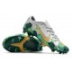 Shop Now Nike Mercurial Vapor XIII PRO FG Silver Green Yellow Soccer Cleats Online