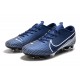 Nike Mercurial Vapor XIII PRO FG White Deep Blue Soccer Cleats