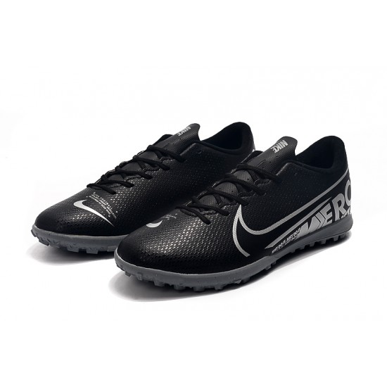 Shop the latest Nike Mercurial Vapor XIII TF Black White Soccer Cleats For Sale