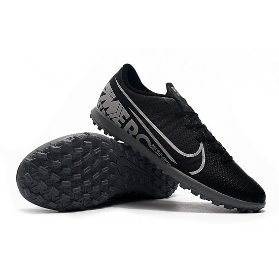 Shop the latest Nike Mercurial Vapor XIII TF Black White Soccer Cleats For Sale