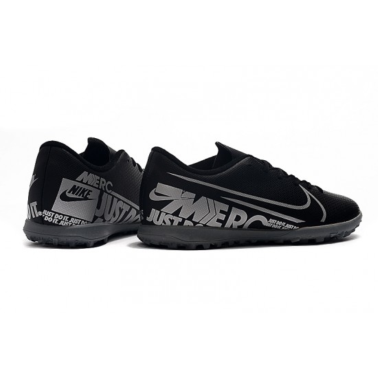 Shop the latest Nike Mercurial Vapor XIII TF Black White Soccer Cleats For Sale