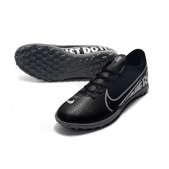 Shop the latest Nike Mercurial Vapor XIII TF Black White Soccer Cleats For Sale