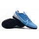 Nike Mercurial Vapor XIII TF White Blue Soccer Cleats