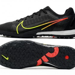 Nike Mercurial Zoom Vapor 14 Pro TF Mens Black Green White Soccer Cleats