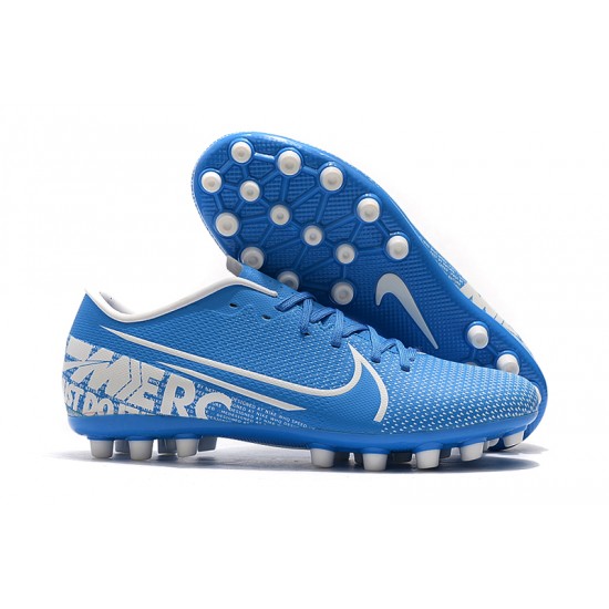 Nike Vapor 13 Academy AG R Blue White Soccer Cleats