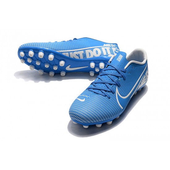 Nike Vapor 13 Academy AG R Blue White Soccer Cleats