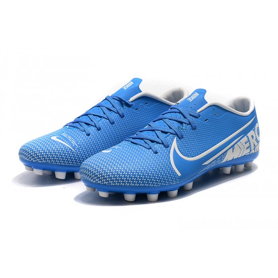 Nike Vapor 13 Academy AG R Blue White Soccer Cleats