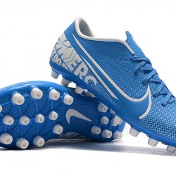 Nike Vapor 13 Academy AG R Blue White Soccer Cleats