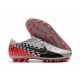 Nike Vapor 13 Academy AG R Grey Black Red Soccer Cleats