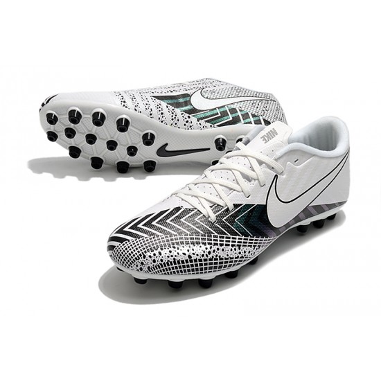 Nike Vapor 13 Academy AG-R Grey White Black Soccer Cleats