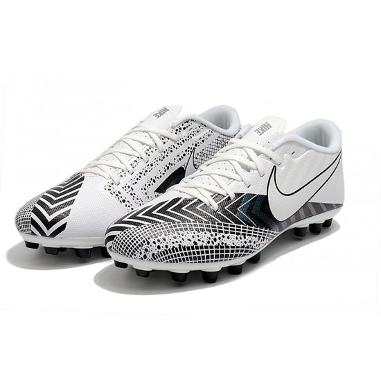 Nike Vapor 13 Academy AG-R Grey White Black Soccer Cleats