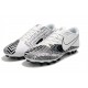 Nike Vapor 13 Academy AG-R Grey White Black Soccer Cleats