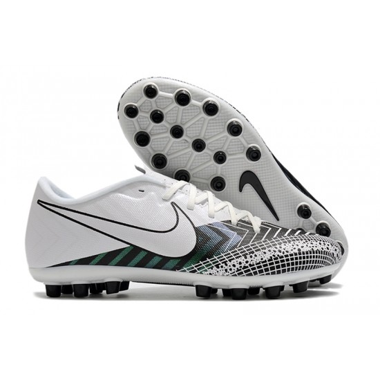 Select and Buy Nike Vapor 13 Academy AG-R Grey White Black Soccer Cleats Online Shop