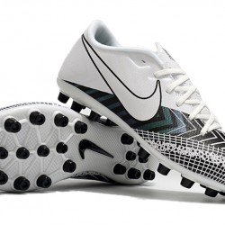 Nike Vapor 13 Academy AG-R Grey White Black Soccer Cleats