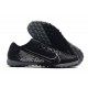 Nike Vapor 13 Pro TF Black Silver Soccer Cleats