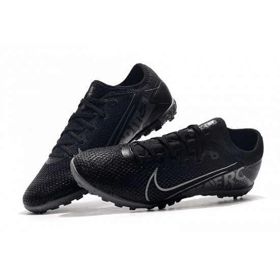 Shop Now Nike Vapor 13 Pro TF Black Silver Soccer Cleats For Sale