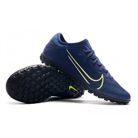 Nike Vapor 13 Pro TF Deep Blue Green Soccer Cleats