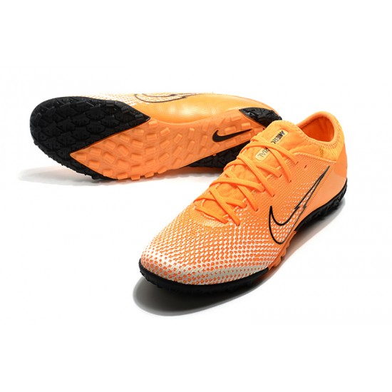 Nike Vapor 13 Pro TF Orange Grey Black Soccer Cleats