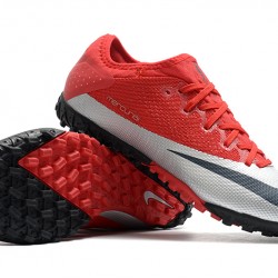 Nike Vapor 13 Pro TF Red Silver Black Soccer Cleats
