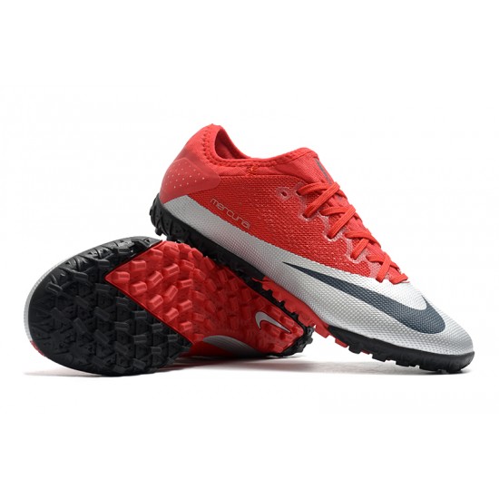 Nike Vapor 13 Pro TF Red Silver Black Soccer Cleats