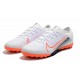 Nike Vapor 13 Pro TF White Black Orange Soccer Cleats