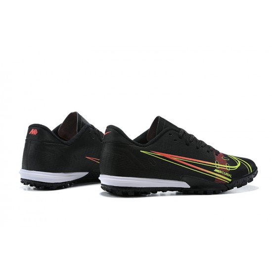 Nike Vapor 14 Academy TF Low Mens Black White Green Red Soccer Cleats