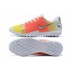 Nike Vapor 14 Academy TF Low Mens Orange Yellow White Silver Soccer Cleats