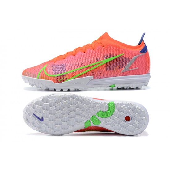 Buy the latest Nike Vapor 14 Elite TF Low Mens Red Green Blue White Soccer Cleats Online