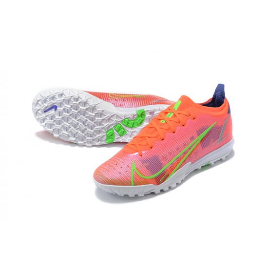Buy the latest Nike Vapor 14 Elite TF Low Mens Red Green Blue White Soccer Cleats Online