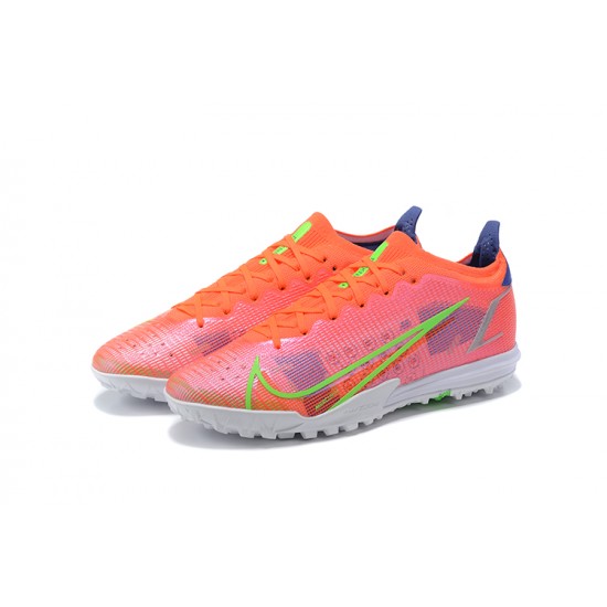 Buy the latest Nike Vapor 14 Elite TF Low Mens Red Green Blue White Soccer Cleats Online
